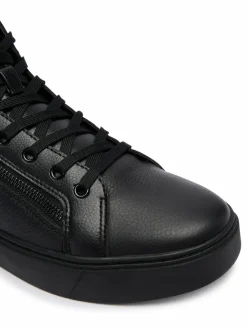 Sneakers Classic Cup Mid Laceup Zip Lth YM0YM01428 Nero