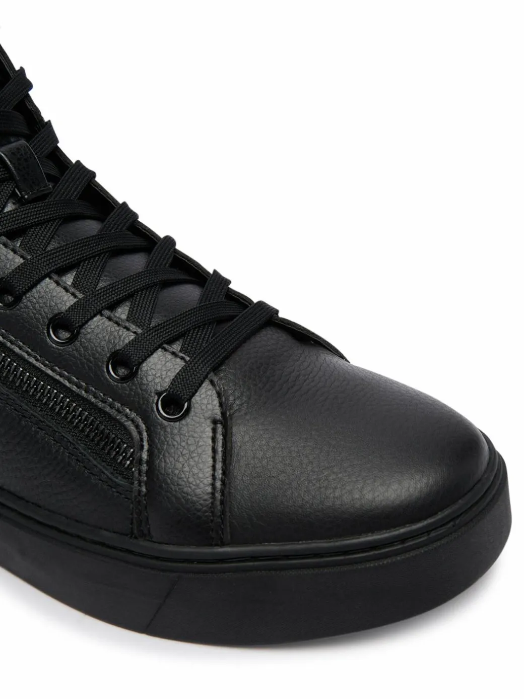 Sneakers Classic Cup Mid Laceup Zip Lth YM0YM01428 Nero