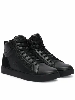 Sneakers Classic Cup Mid Laceup Zip Lth YM0YM01428 Nero