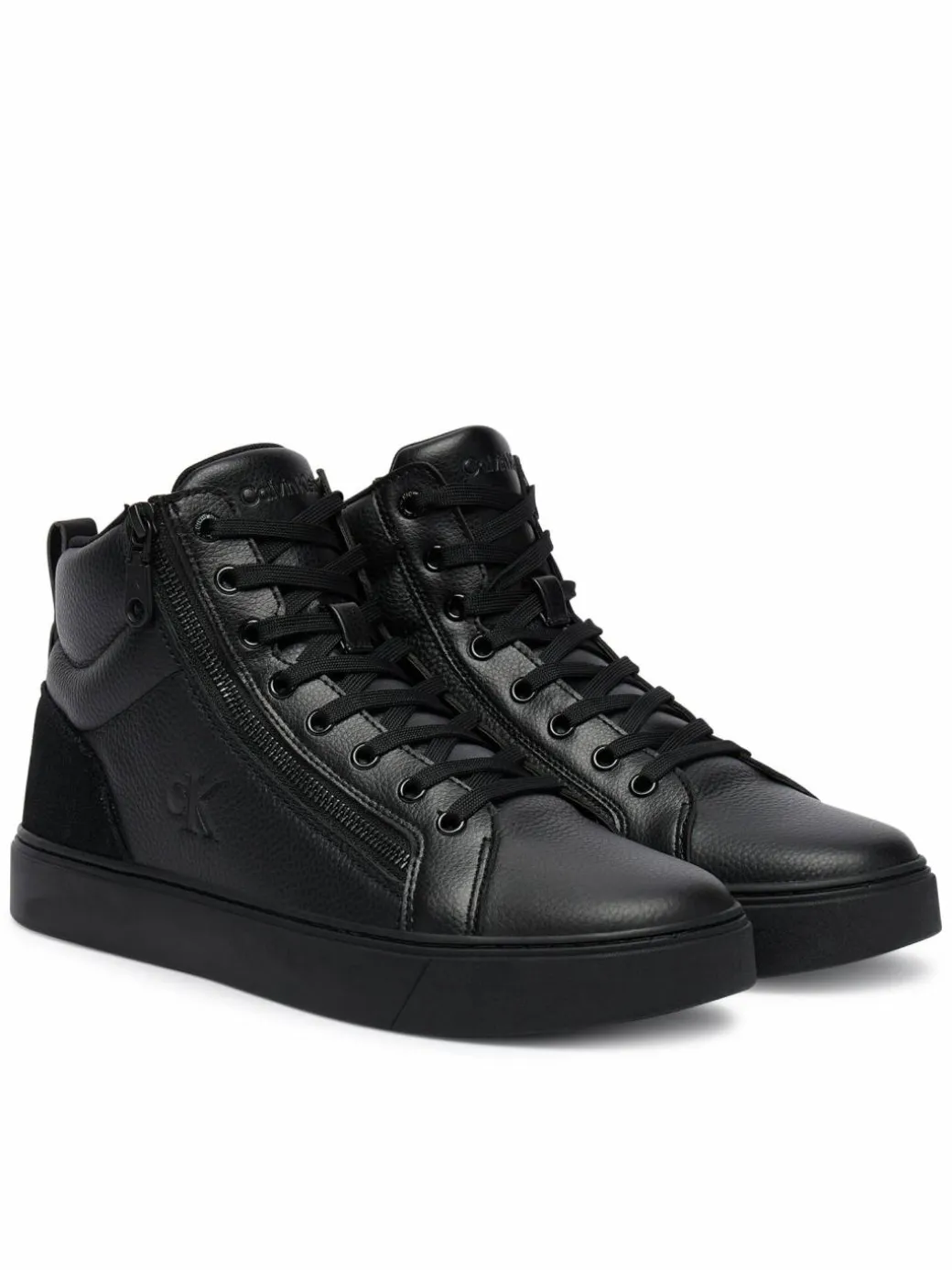 Sneakers Classic Cup Mid Laceup Zip Lth YM0YM01428 Nero
