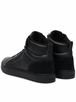 Sneakers Classic Cup Mid Laceup Zip Lth YM0YM01428 Nero
