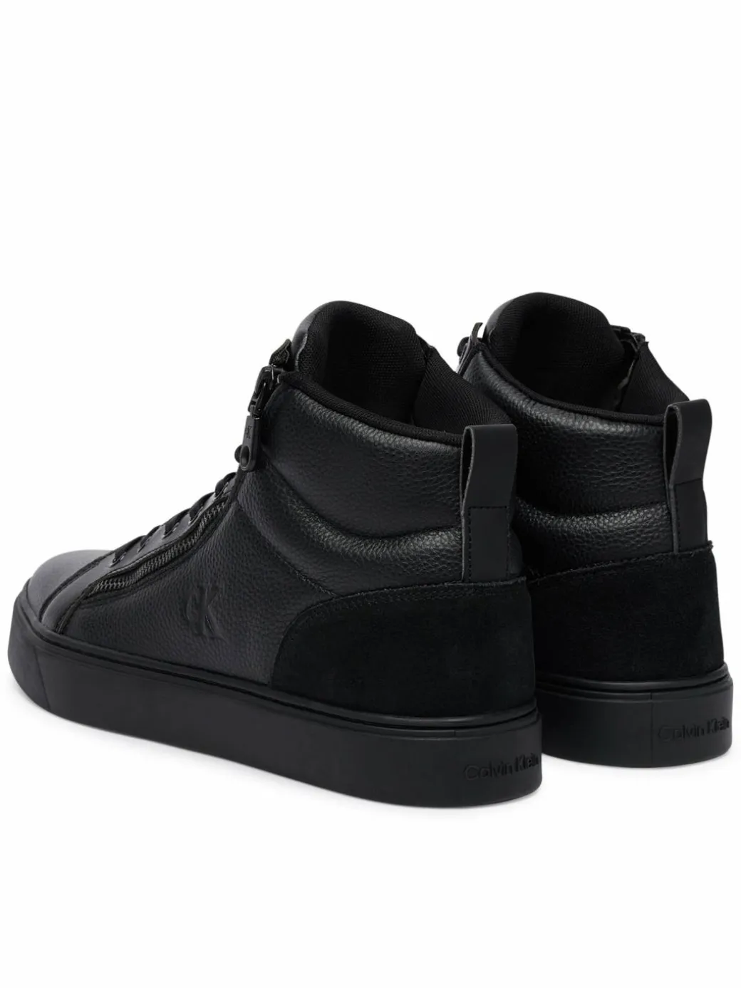 Sneakers Classic Cup Mid Laceup Zip Lth YM0YM01428 Nero