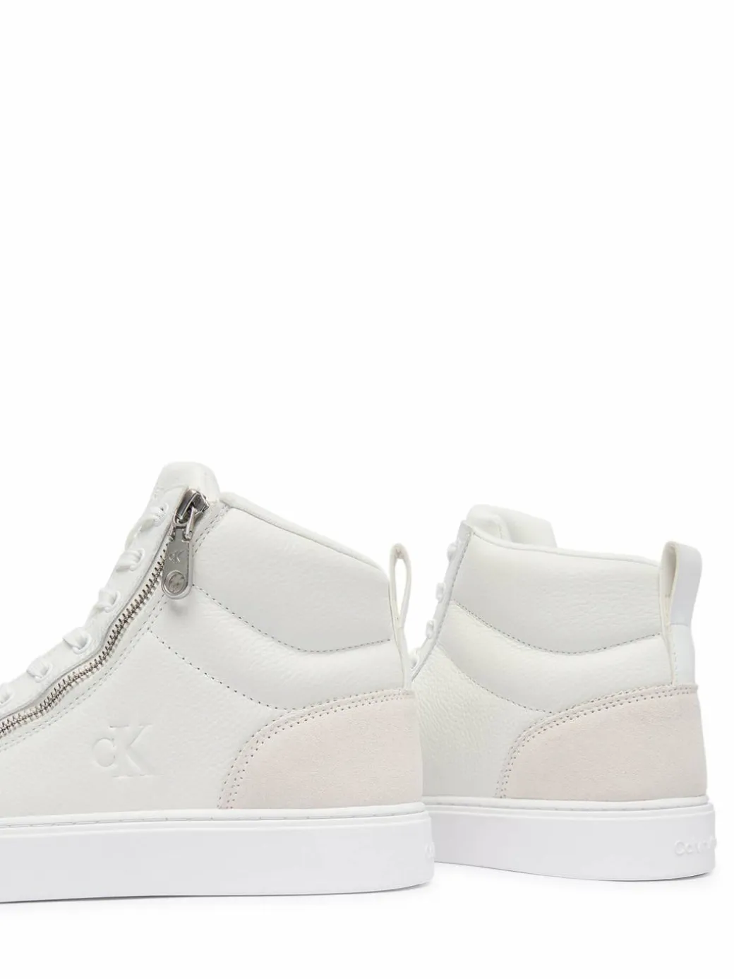 Sneakers Classic Cup Mid Laceup Zip Lth YM0YM01428 Bianco