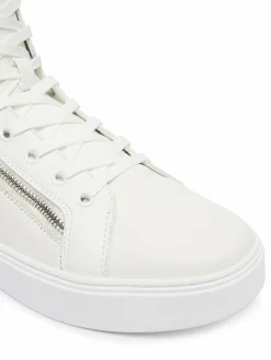 Sneakers Classic Cup Mid Laceup Zip Lth YM0YM01428 Bianco