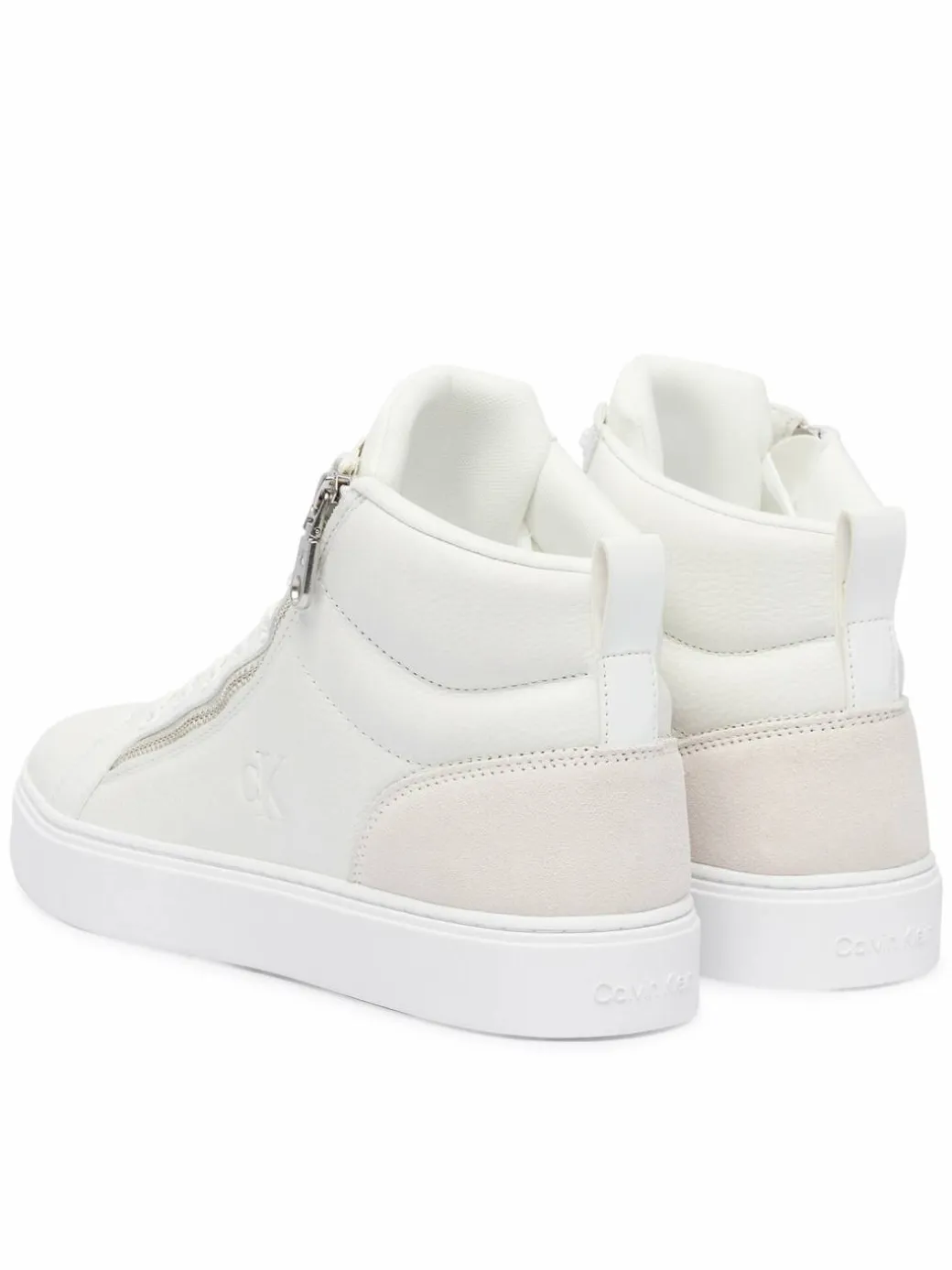 Sneakers Classic Cup Mid Laceup Zip Lth YM0YM01428 Bianco