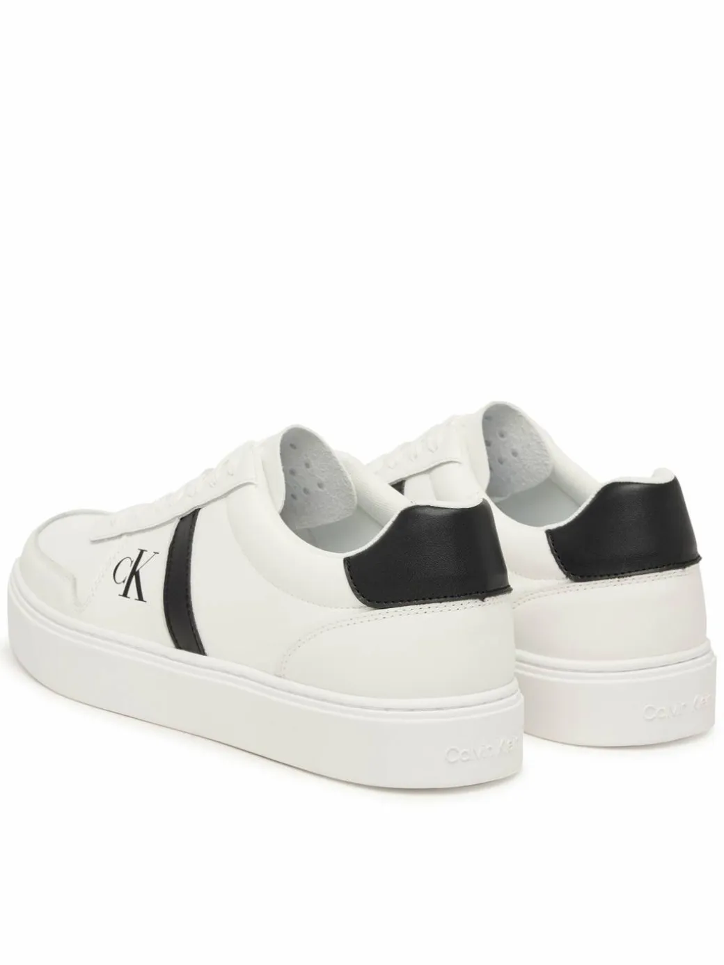 Sneakers Classic Cups Lace Lth Emb Tongue HM0HM02237 Bianco