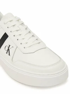 Sneakers Classic Cups Lace Lth Emb Tongue HM0HM02237 Bianco