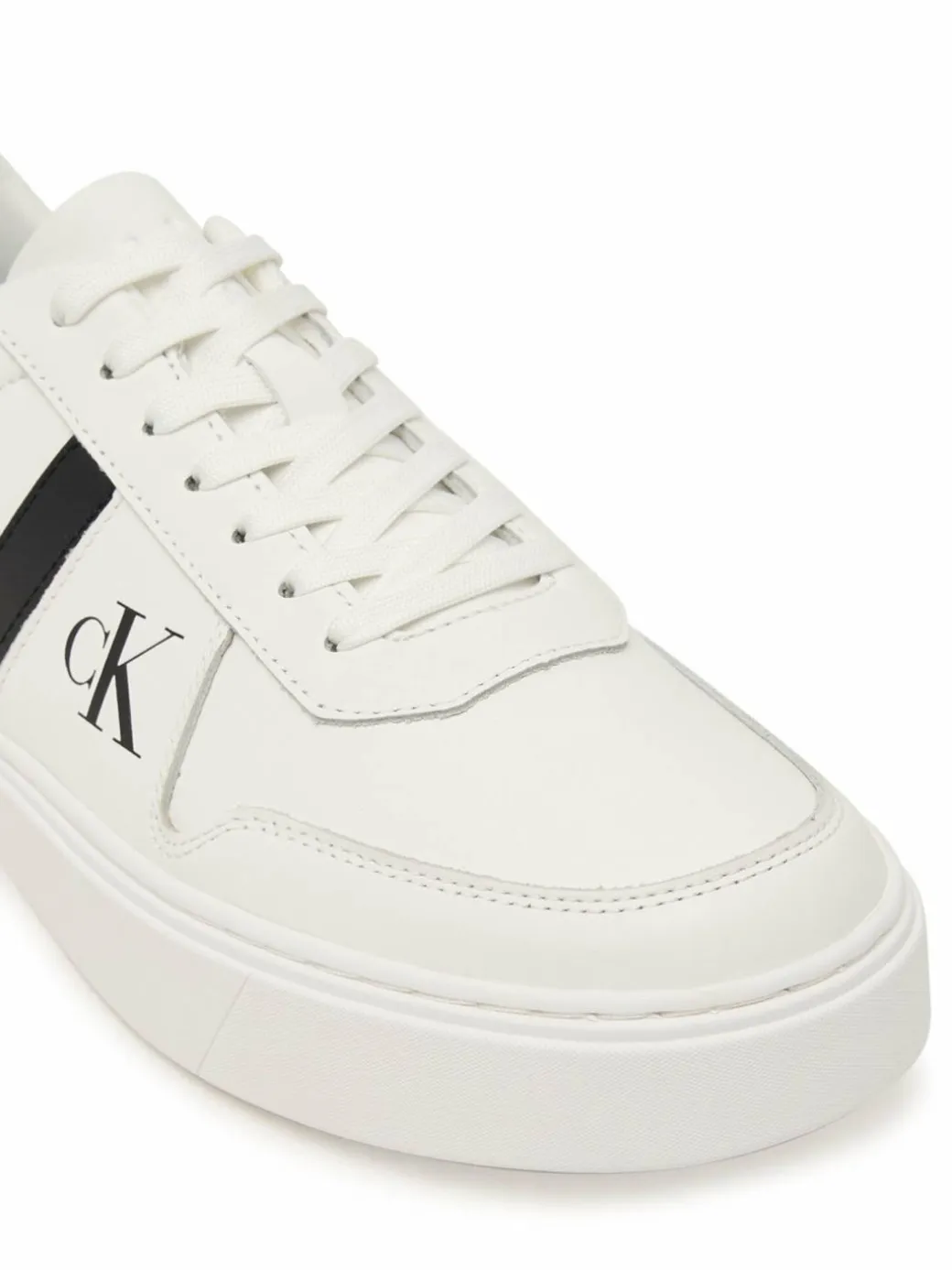 Sneakers Classic Cups Lace Lth Emb Tongue HM0HM02237 Bianco