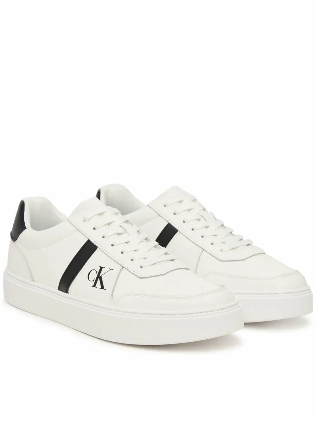 Sneakers Classic Cups Lace Lth Emb Tongue HM0HM02237 Bianco