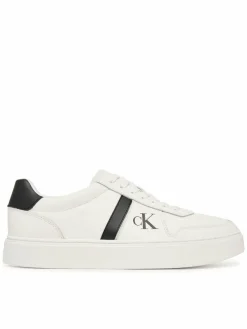 Sneakers Classic Cups Lace Lth Emb Tongue HM0HM02237 Bianco