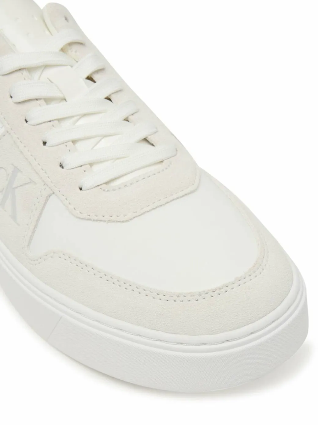 Sneakers Classic Cups Lace Mix Emb Tongue YM0YM01395 Bianco