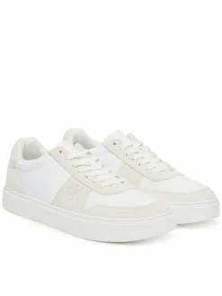 Sneakers Classic Cups Lace Mix Emb Tongue YM0YM01395 Bianco