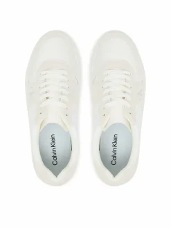 Sneakers Classic Cups Lace Mix Emb Tongue YM0YM01395 Bianco