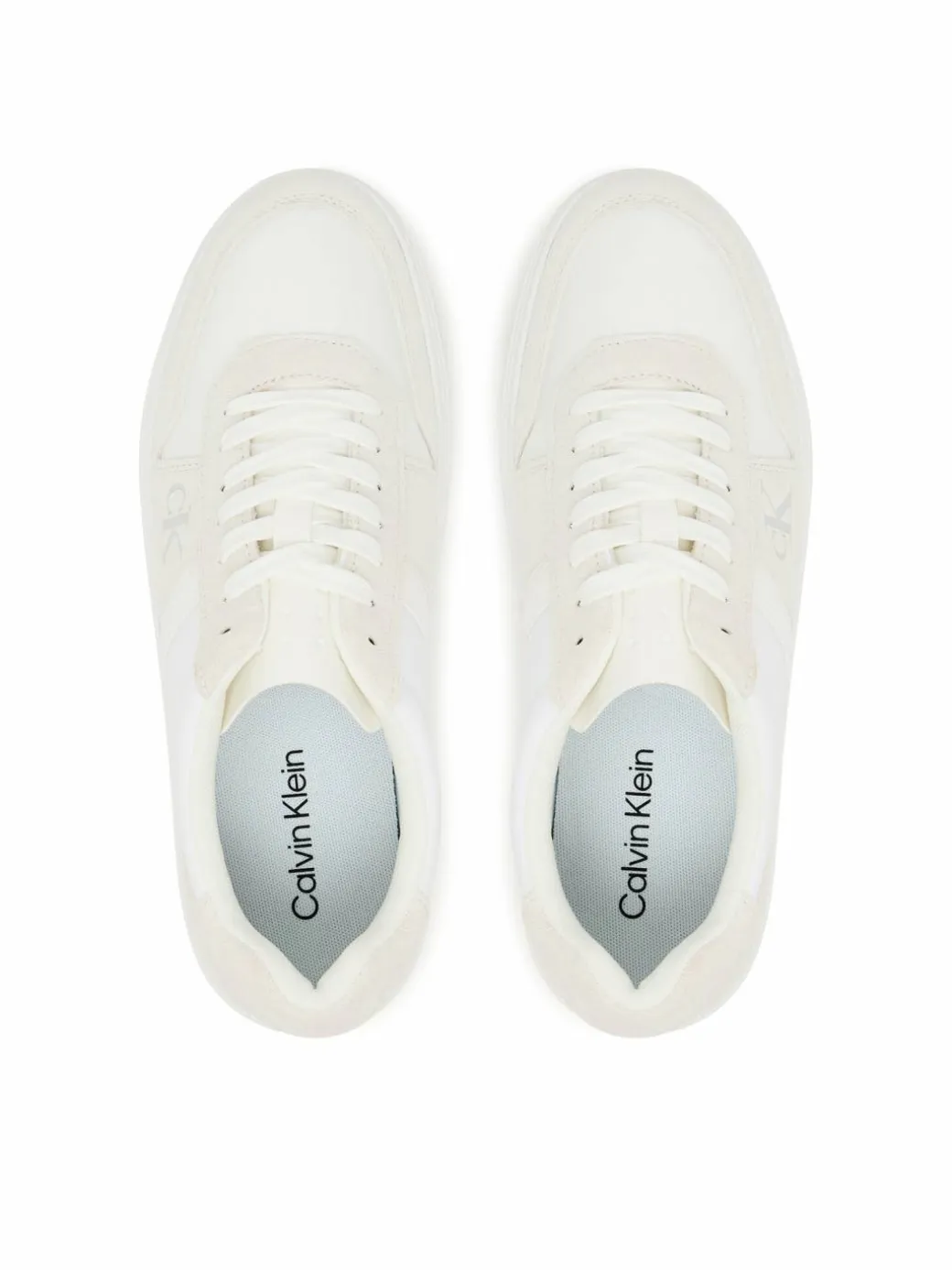 Sneakers Classic Cups Lace Mix Emb Tongue YM0YM01395 Bianco