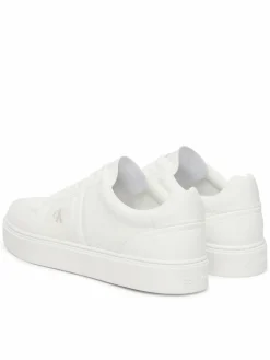 Sneakers Classic Cups Laceup Knit HM0HM02130 Bianco