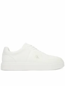 Sneakers Classic Cups Laceup Knit HM0HM02130 Bianco
