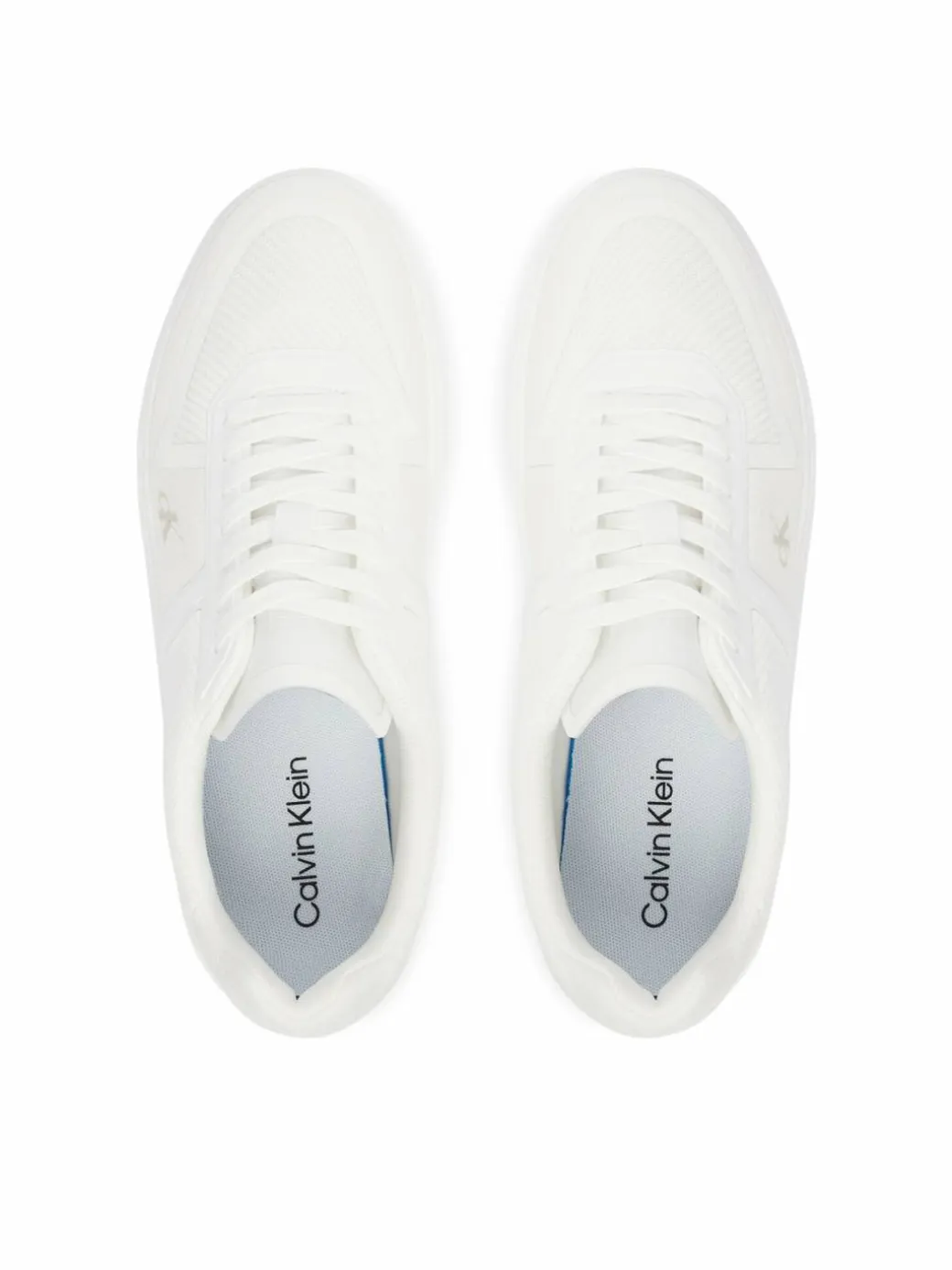 Sneakers Classic Cups Laceup Knit HM0HM02130 Bianco