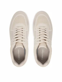 Sneakers Classic Cups Laceup Knit HM0HM02130 Beige