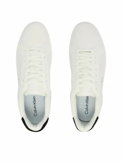 Sneakers Classic Cupsole Laceup Lth YM0YM01435 Bianco