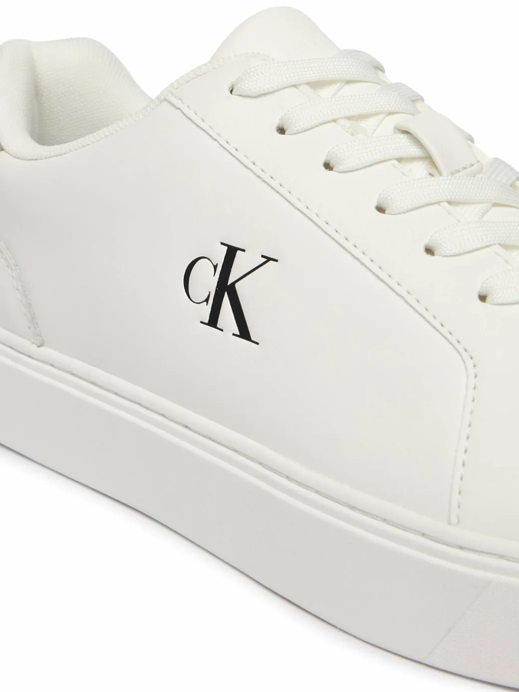 Sneakers Classic Cupsole Laceup Lth YM0YM01435 Bianco