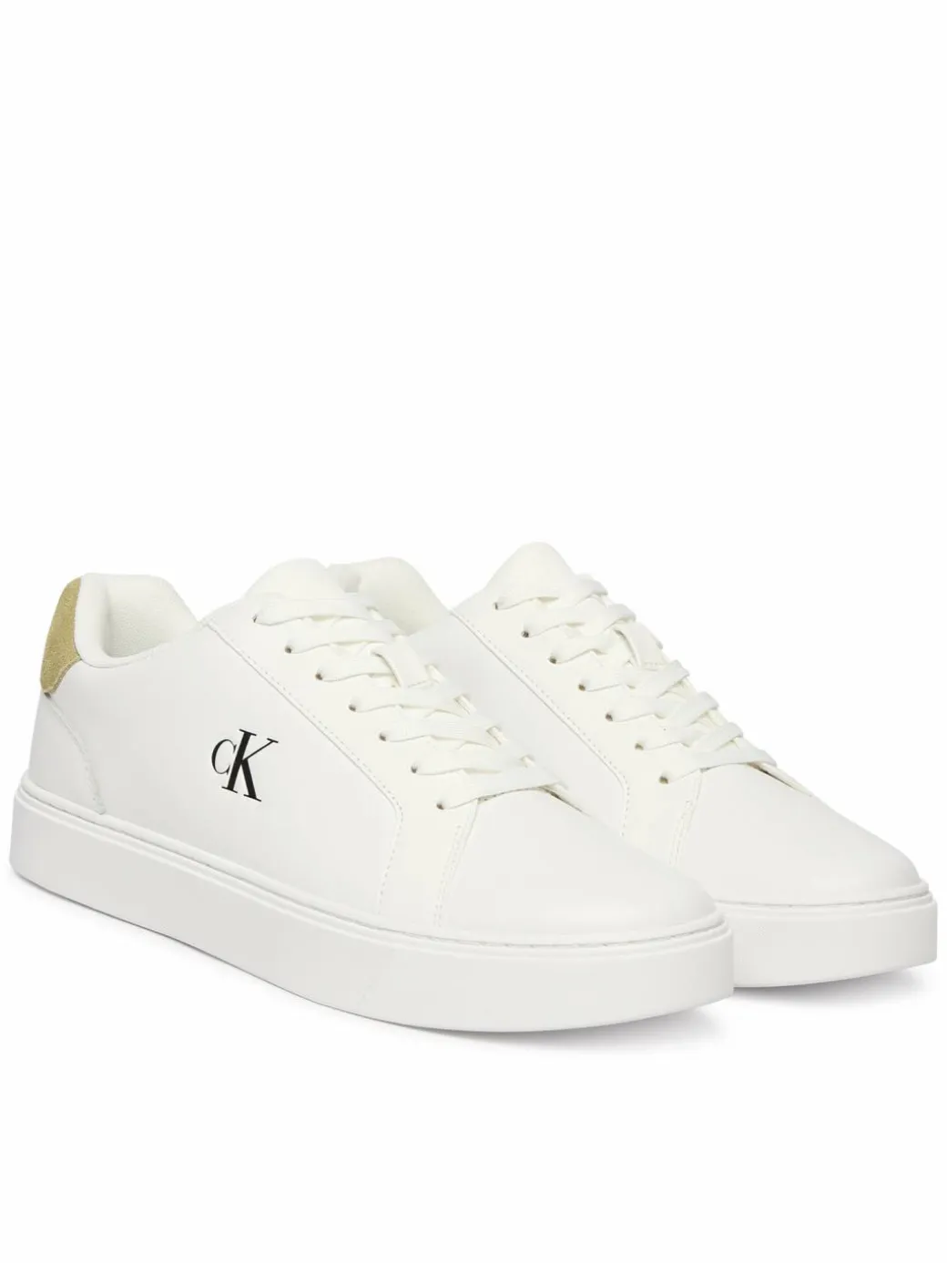 Sneakers Classic Cupsole Laceup Lth YM0YM01435 Bianco