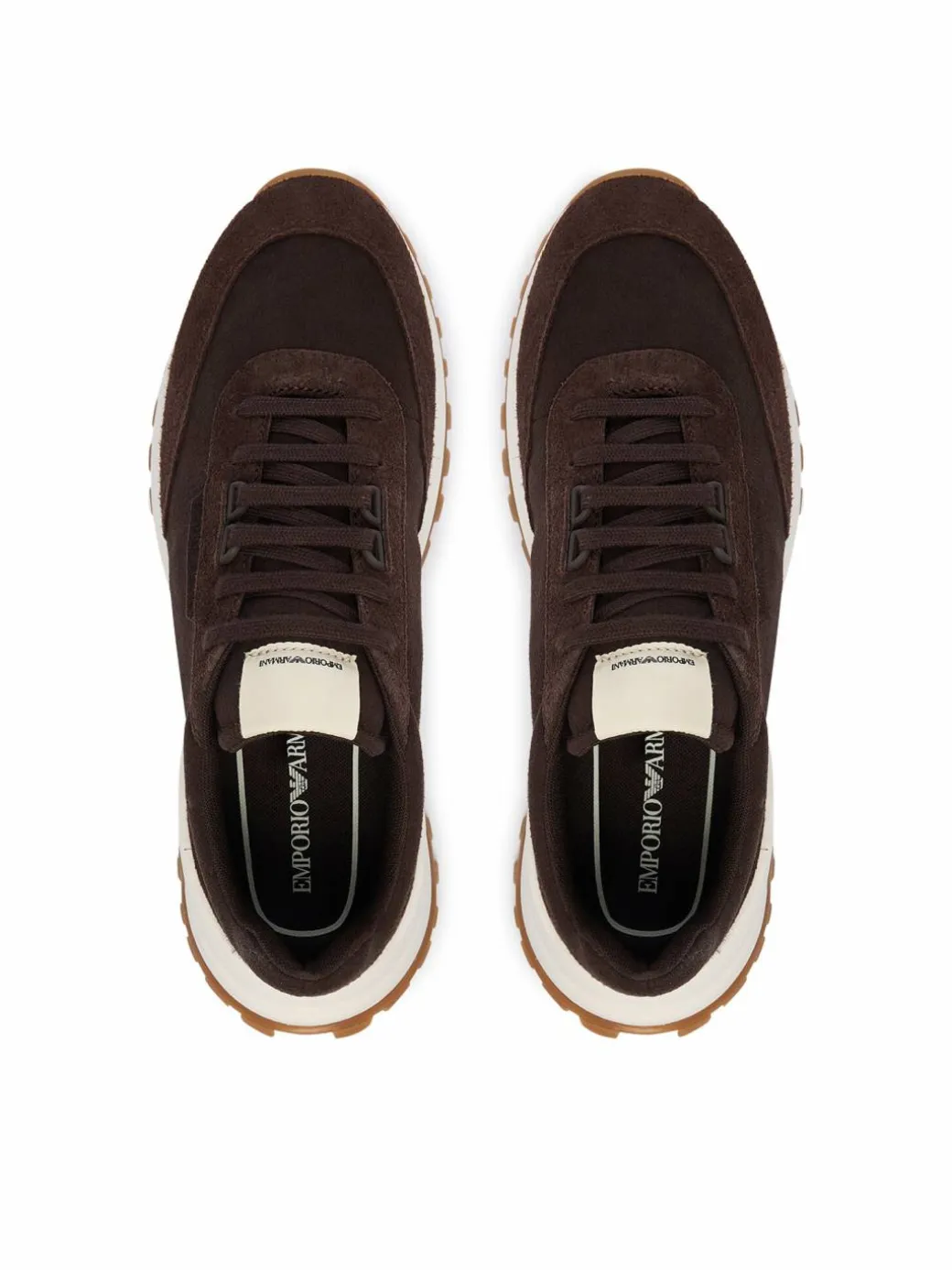 Sneakers EM005746 AF25311 U6032 Marrone scuro