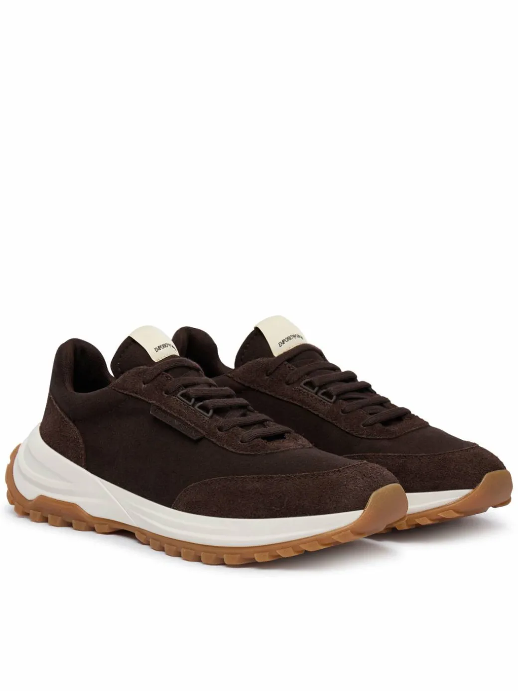 Sneakers EM005746 AF25311 U6032 Marrone scuro