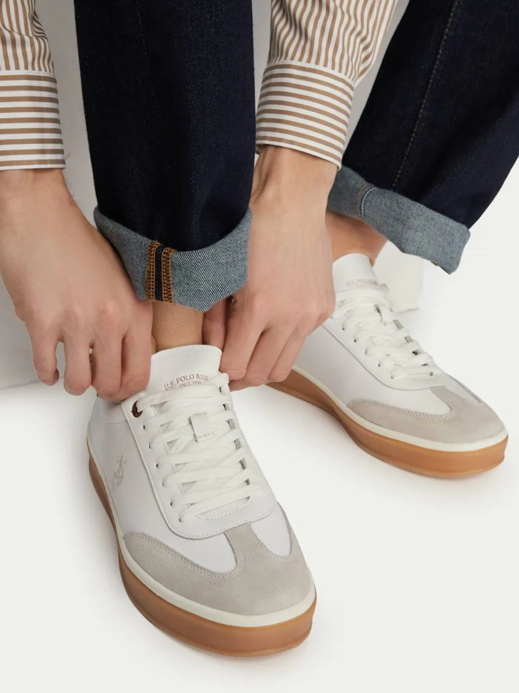 Sneakers EO-EVAN001M/6L1 Bianco