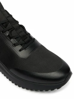 Sneakers Eva Runner Lace Up Mat Mix YM0YM01442 Nero