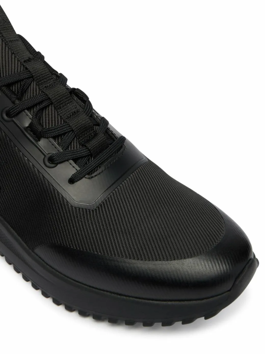 Sneakers Eva Runner Lace Up Mat Mix YM0YM01442 Nero