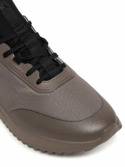 Sneakers Eva Runner Laceup Sock Mat Mix YM0YM01443 Marrone