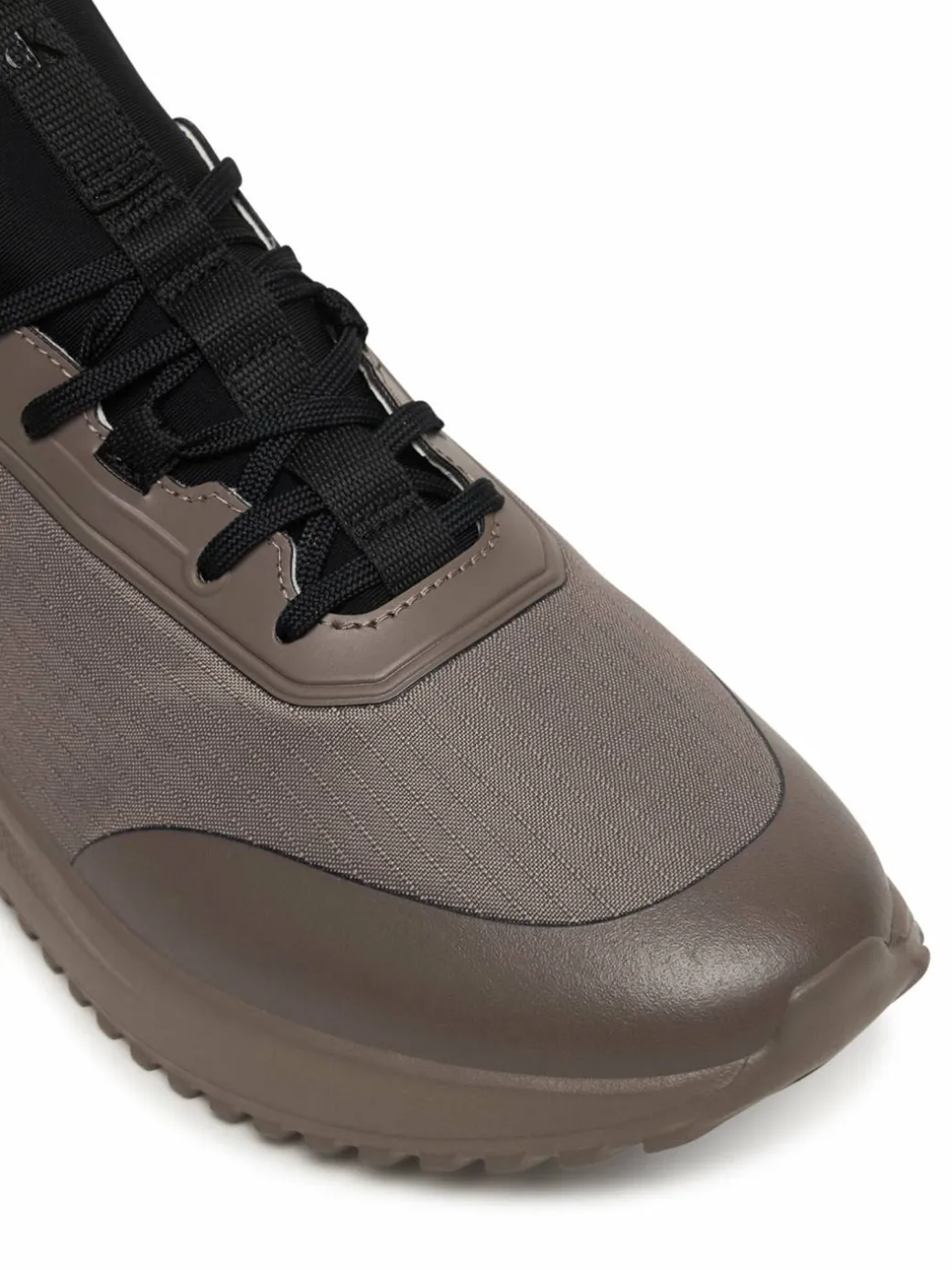 Sneakers Eva Runner Laceup Sock Mat Mix YM0YM01443 Marrone