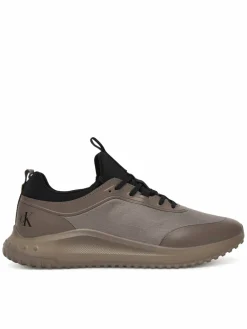 Sneakers Eva Runner Laceup Sock Mat Mix YM0YM01443 Marrone