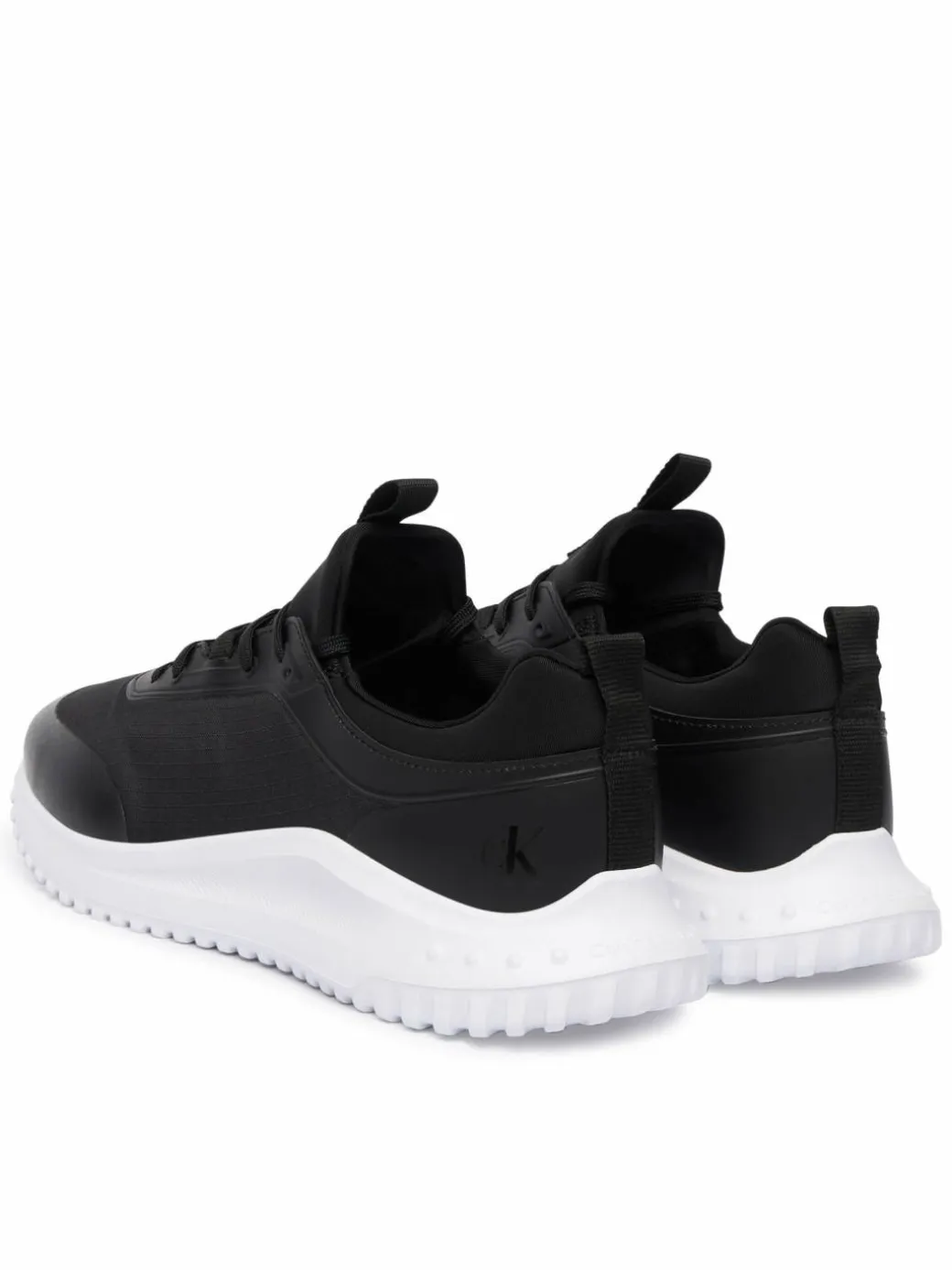 Sneakers Eva Runner Laceup Sock Mat Mix YM0YM01443 Nero