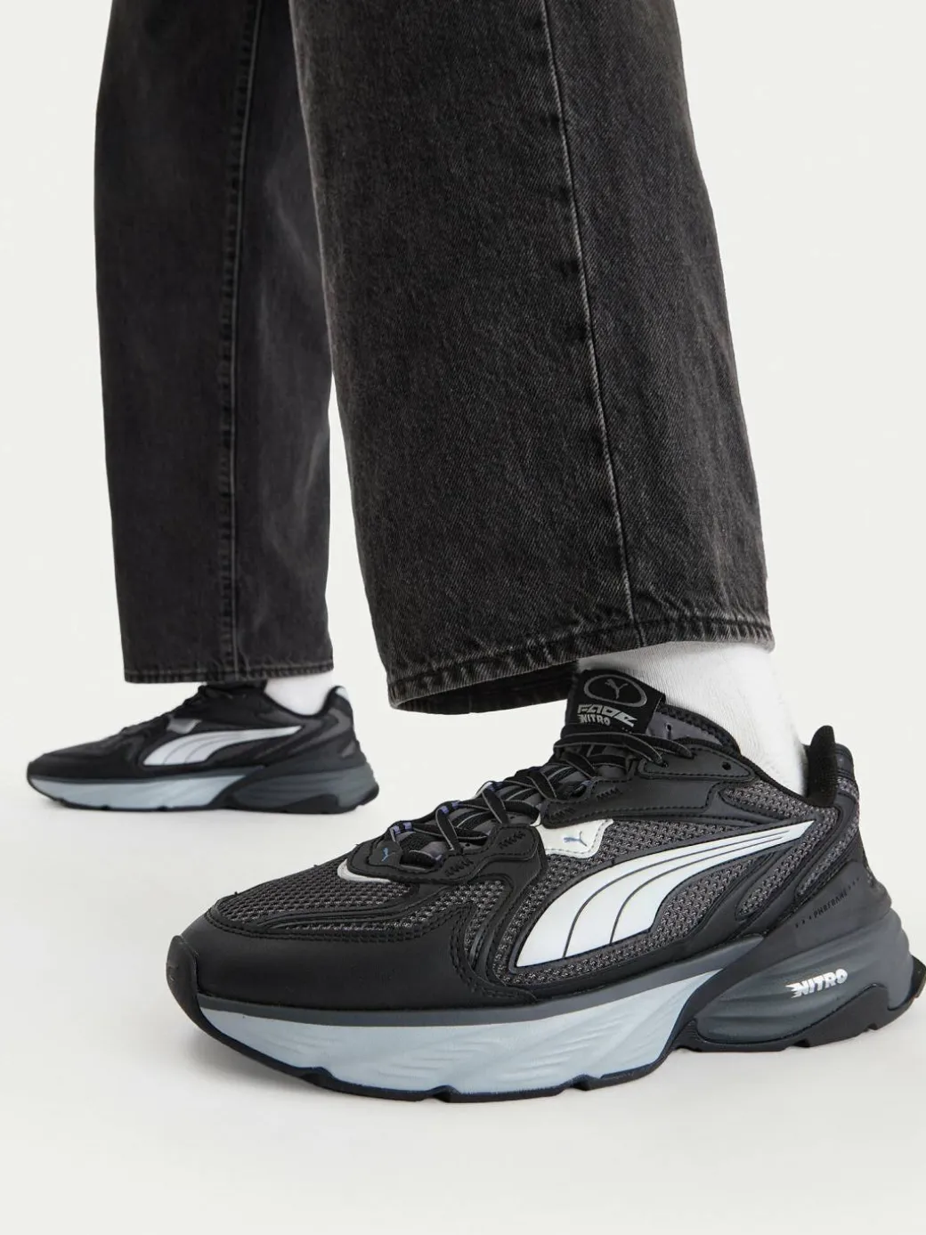 Sneakers Fade Nitro LS 406203 03 Nero