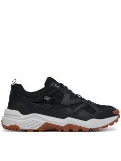 Sneakers Grapple Leather Mesh P726658 Nero