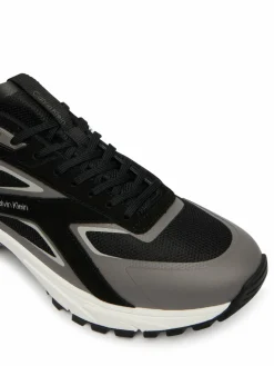 Sneakers Hike Runner Ck Stripe Mix Ny-Su HM0HM02220 Nero