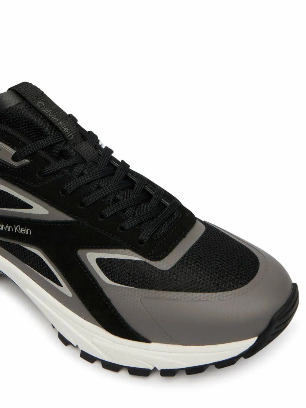 Sneakers Hike Runner Ck Stripe Mix Ny-Su HM0HM02220 Nero