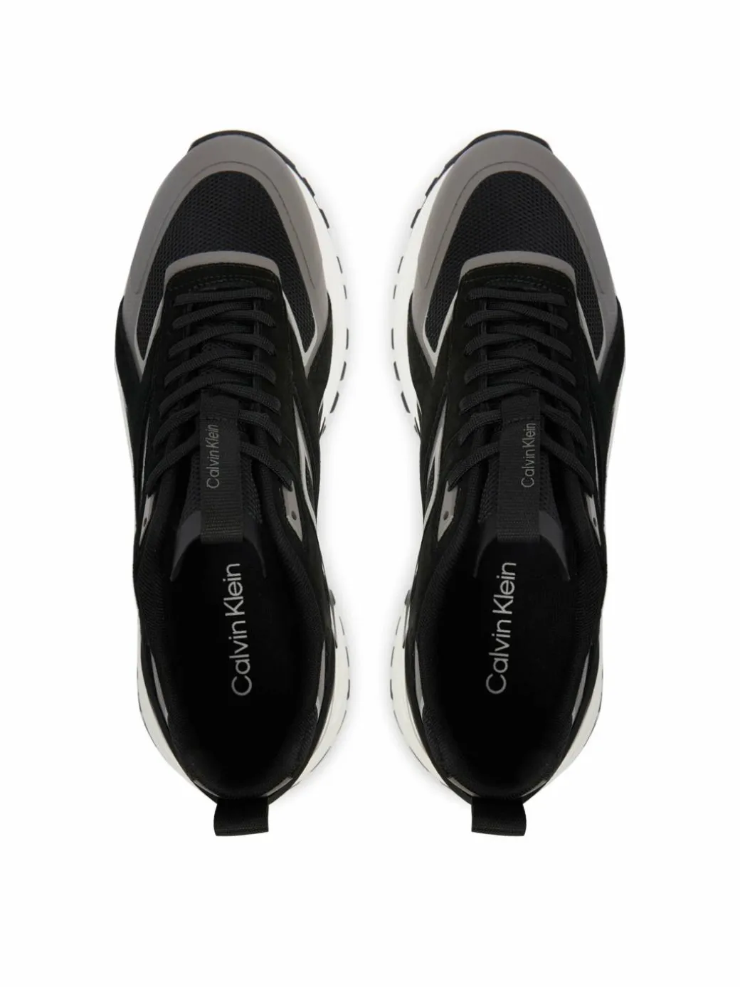 Sneakers Hike Runner Ck Stripe Mix Ny-Su HM0HM02220 Nero