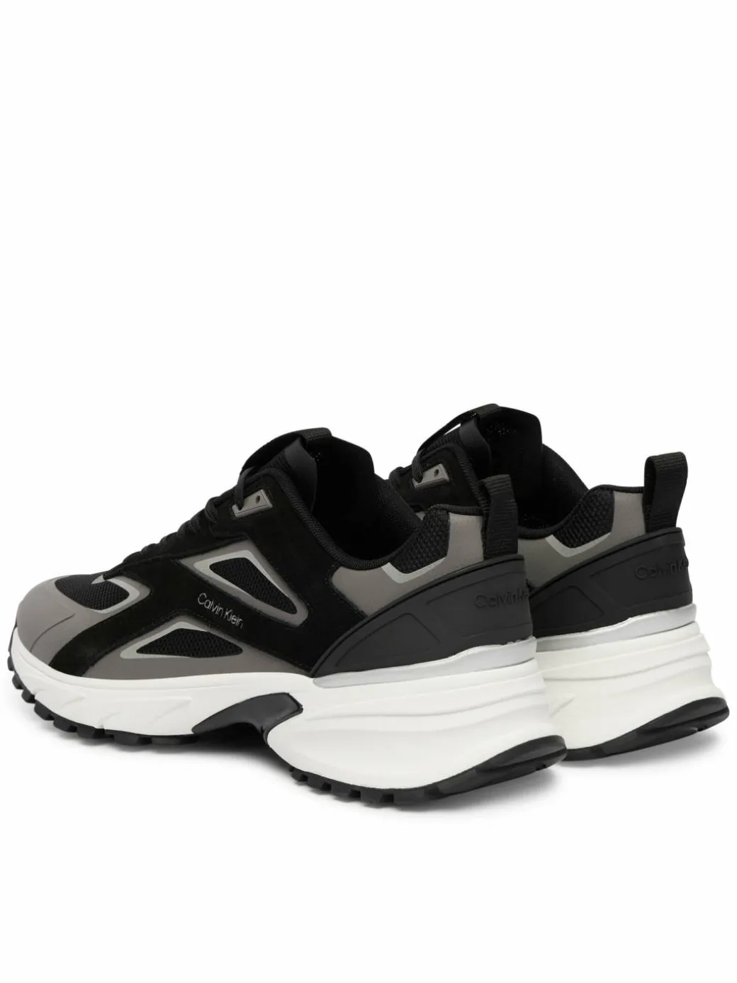 Sneakers Hike Runner Ck Stripe Mix Ny-Su HM0HM02220 Nero