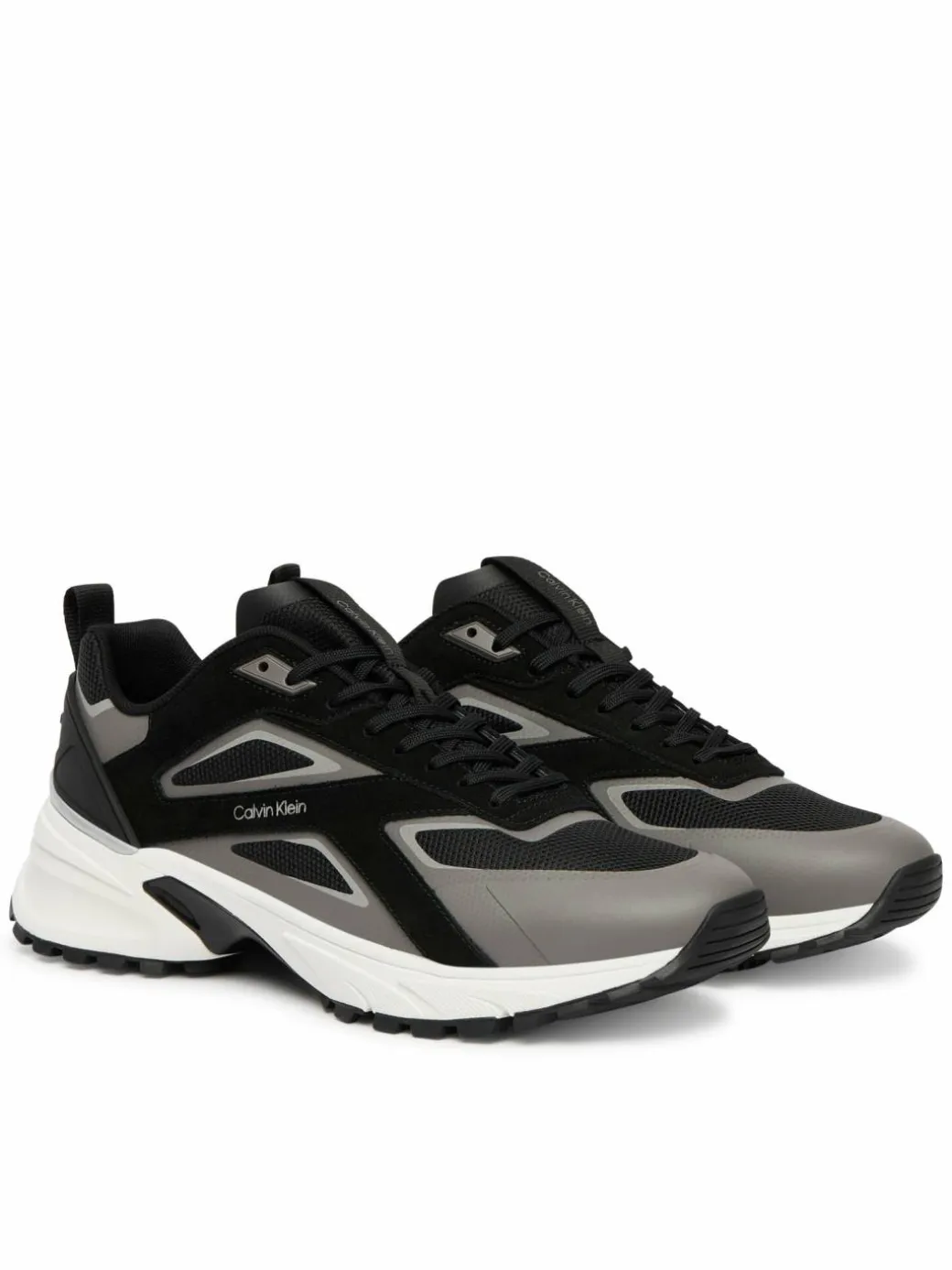 Sneakers Hike Runner Ck Stripe Mix Ny-Su HM0HM02220 Nero