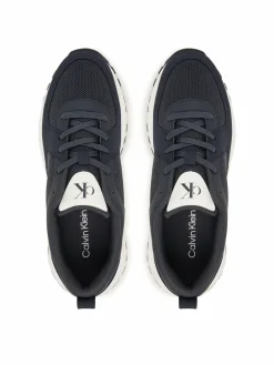 Sneakers Hike Runner Lace Up Su Mesh HM0HM02448 Blu scuro