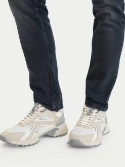 Sneakers Hike Runner Laceup Stipe M-Su HM0HM02155 Beige