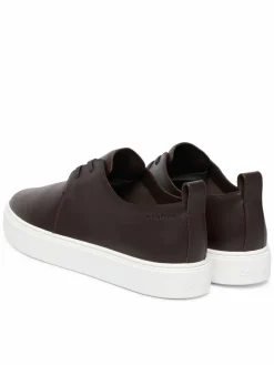 Sneakers Hybrid Clean Cup Derby Lth HM0HM02011 Bordeaux
