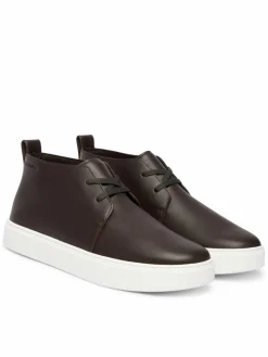 Sneakers Hybrid Clean Cup Mid Boot Lth HM0HM02010 Bordeaux