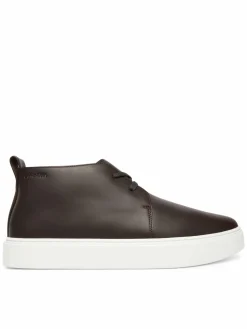 Sneakers Hybrid Clean Cup Mid Boot Lth HM0HM02010 Bordeaux
