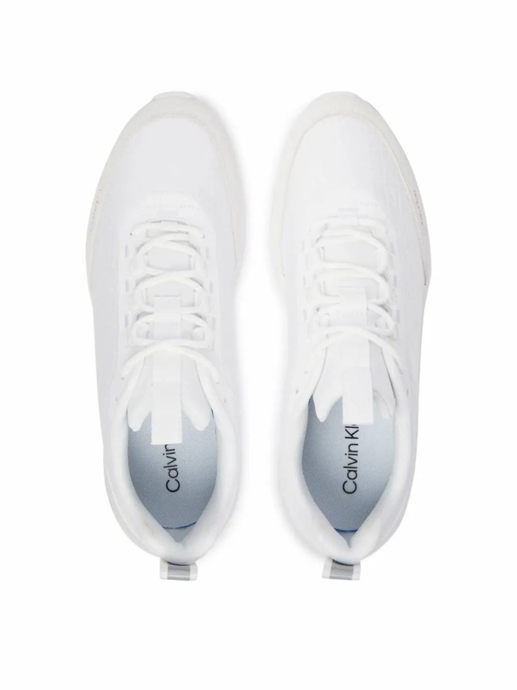 Sneakers Light Eva Runn Laceup Aop HM0HM02343 Bianco