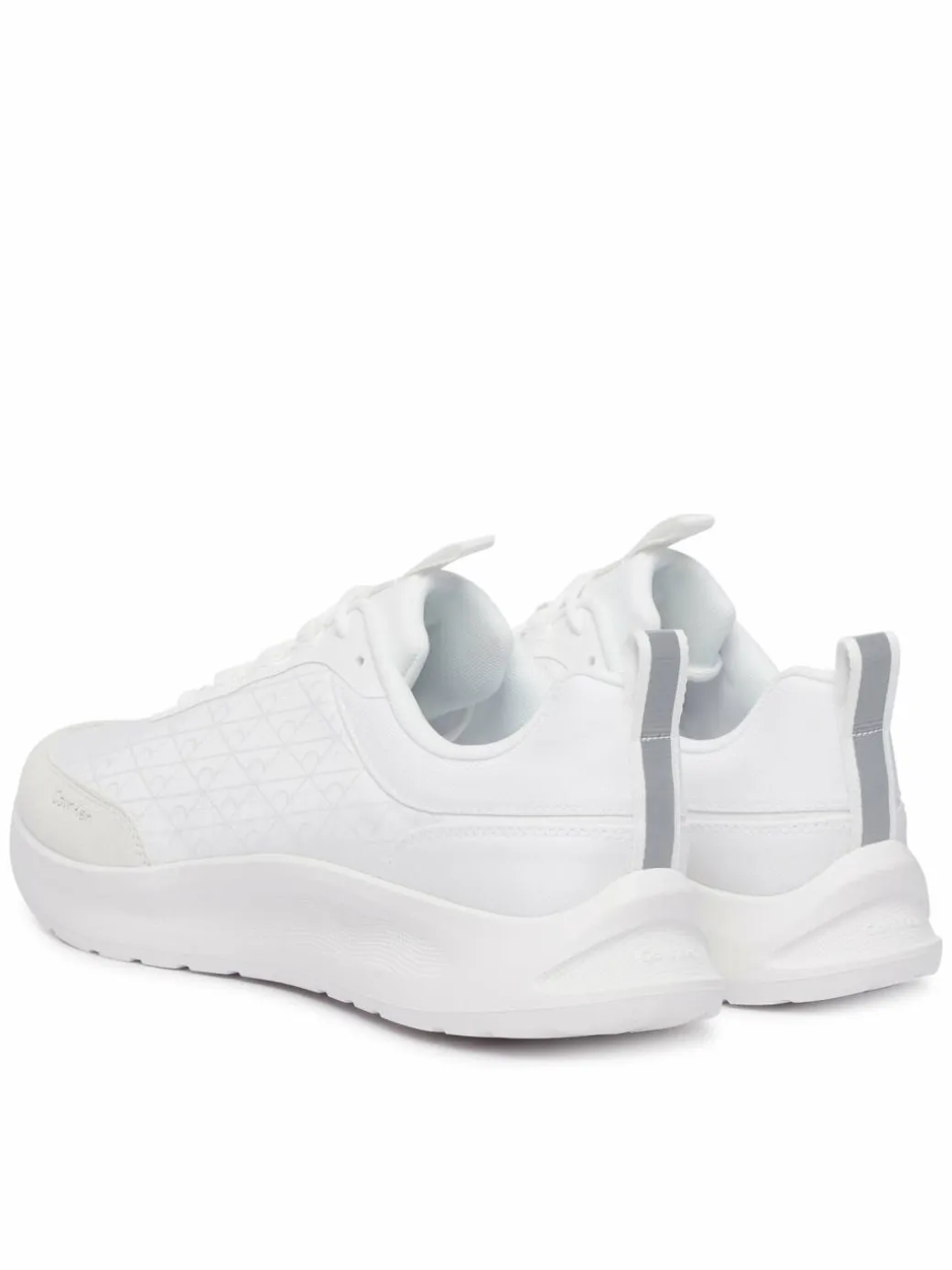 Sneakers Light Eva Runn Laceup Aop HM0HM02343 Bianco