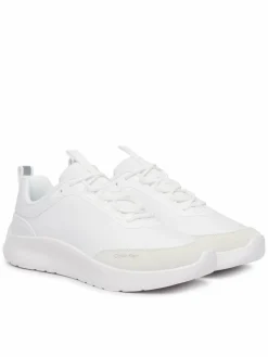 Sneakers Light Eva Runn Laceup Aop HM0HM02343 Bianco