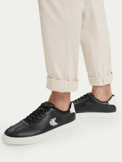 Sneakers Low Prof Cupsole Emb Lth HM0HM02124 Nero